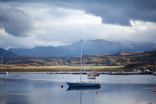 Boats in Harbor, Scotland