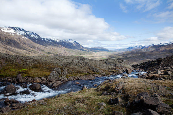 Inland Valley Landscape, Iceland